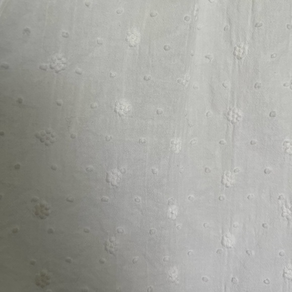 Loft white midi wrap dress size large - Picture 2 of 3